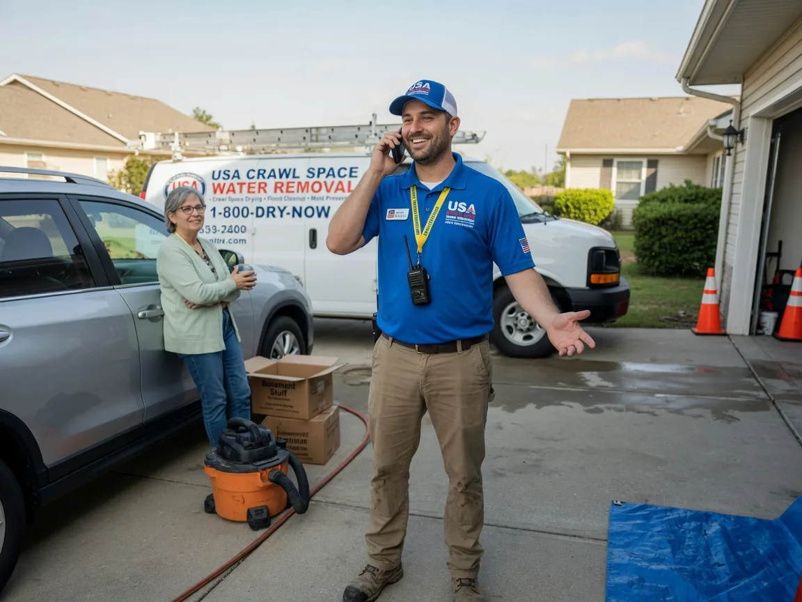 Crawl Space Water Removal Bluffton, OH FAQs